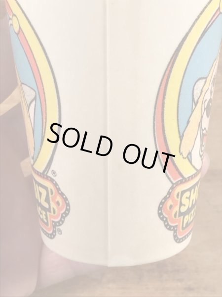 Show Biz Pizza　ヴィンテージ　ペーパーカップ　企業キャラクター　アドバタイジング　70’s