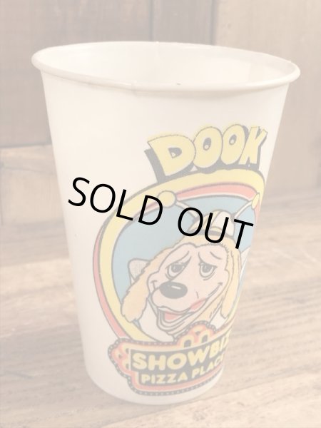 ショービズピザ　ビンテージ　紙コップ　アドバタイジングキャラクター　企業物　70年代