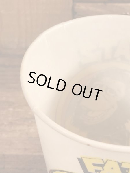 ショービズピザ　ビンテージ　ペーパーカップ　アドバタイジングキャラクター　企業物　70年代