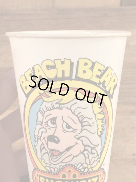 ショービズピザ　ビンテージ　ペーパーカップ　アドバタイジングキャラクター　企業物　70年代