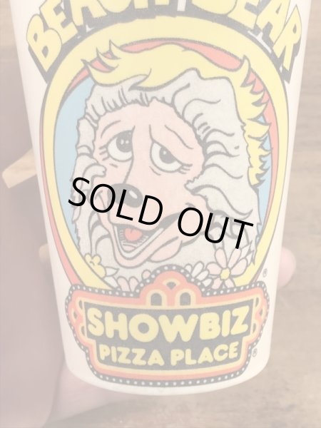 Show Biz Pizza　ヴィンテージ　紙コップ　企業キャラクター　アドバタイジング　70’s