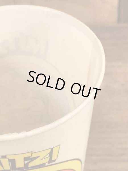 Show Biz Pizza　ヴィンテージ　ペーパーカップ　企業キャラクター　アドバタイジング　70’s