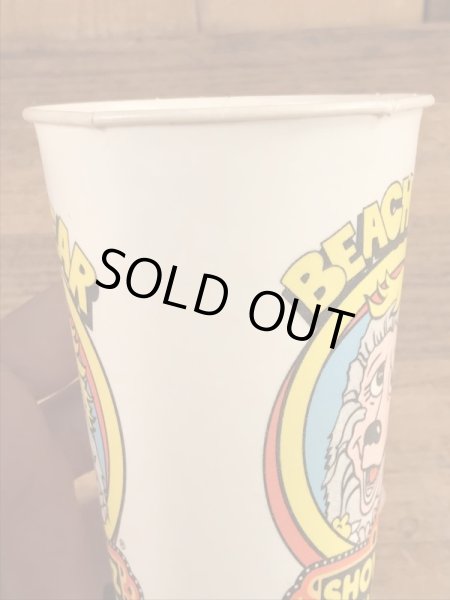 ショービズピザ　ビンテージ　ペーパーカップ　アドバタイジングキャラクター　企業物　70年代