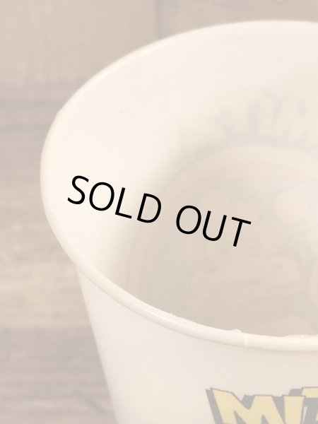 ショービズピザ　ビンテージ　紙コップ　アドバタイジングキャラクター　企業物　70年代