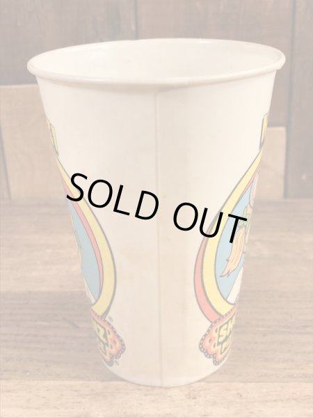 Show Biz Pizza　ヴィンテージ　ペーパーカップ　企業キャラクター　アドバタイジング　70’s