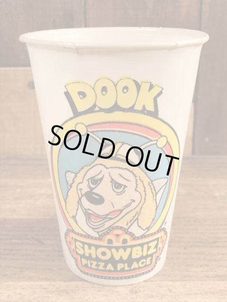 ショービズピザ　ビンテージ　紙コップ　アドバタイジングキャラクター　企業物　70年代