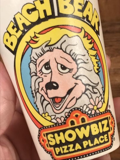 画像2: Show Biz Pizza “Beach Bear” Paper Cup　ショービズピザ　ビンテージ　ペーパーカップ　70年代