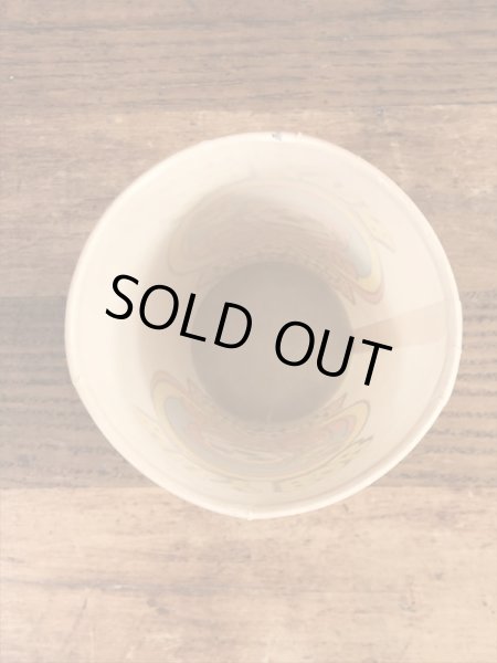 ショービズピザ　ビンテージ　ペーパーカップ　アドバタイジングキャラクター　企業物　70年代