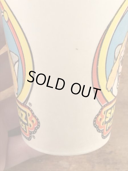 Show Biz Pizza　ヴィンテージ　ペーパーカップ　企業キャラクター　アドバタイジング　70’s