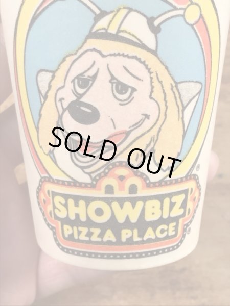 Show Biz Pizza　ヴィンテージ　ペーパーカップ　企業キャラクター　アドバタイジング　70’s
