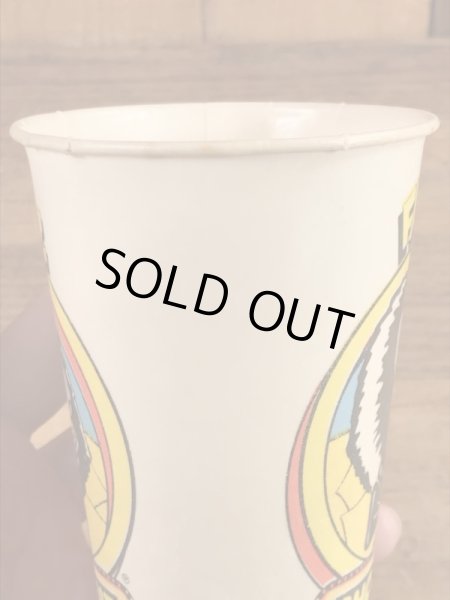 ショービズピザ　ビンテージ　ペーパーカップ　アドバタイジングキャラクター　企業物　70年代