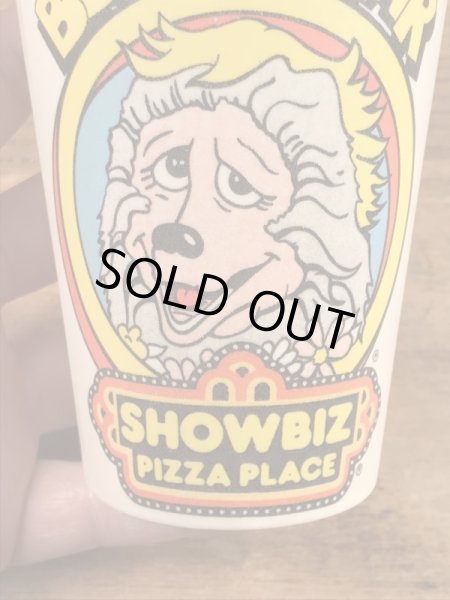Show Biz Pizza　ヴィンテージ　紙コップ　企業キャラクター　アドバタイジング　70’s