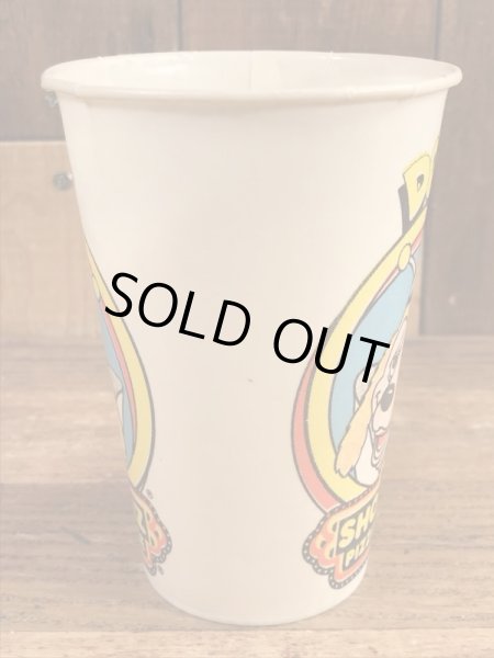 Show Biz Pizza　ヴィンテージ　ペーパーカップ　企業キャラクター　アドバタイジング　70’s