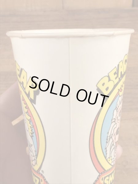 ショービズピザ　ビンテージ　ペーパーカップ　アドバタイジングキャラクター　企業物　70年代