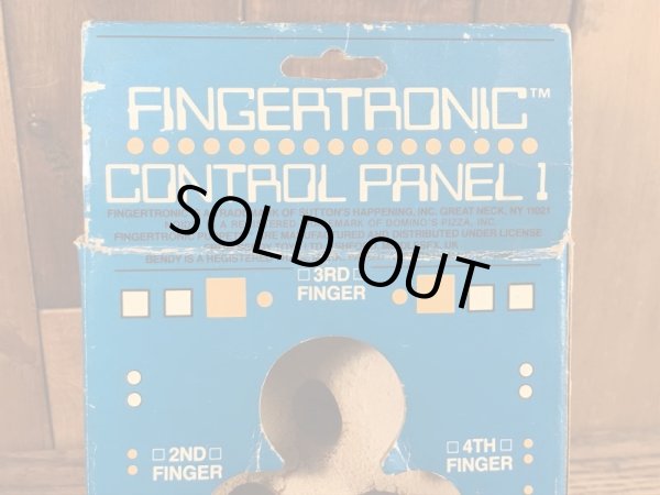 ノイド　ヴィンテージ　フィンガーパペット　企業キャラクター　ドミノピザ　80’s