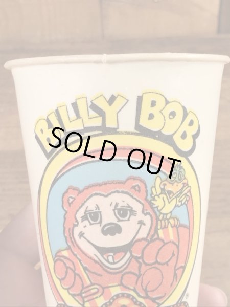 ショービズピザ　ビンテージ　ペーパーカップ　アドバタイジングキャラクター　企業物　70年代