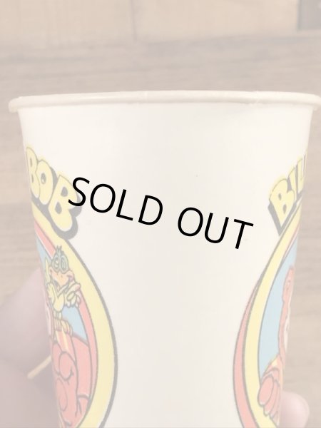 ショービズピザ　ビンテージ　ペーパーカップ　アドバタイジングキャラクター　企業物　70年代