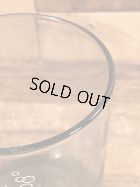 チャーリーザツナ　ヴィンテージ　ガラスコップ　企業キャラクター　ノベルティ　70’s