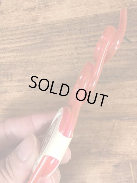 スモーキーベア　ビンテージ　ストロー　アドバタイジングキャラクター　企業物　90年代~