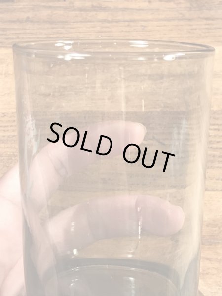 チャーリーツナ　ビンテージ　グラス　アドバタイジングキャラクター　企業物　70年代