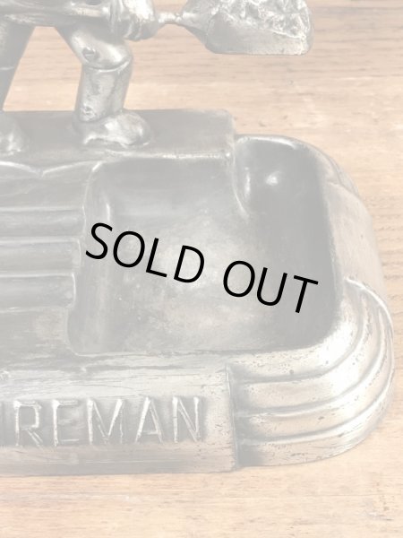 Iron Fireman　ヴィンテージ　灰皿　企業キャラクター　アドバタイジング　40’s