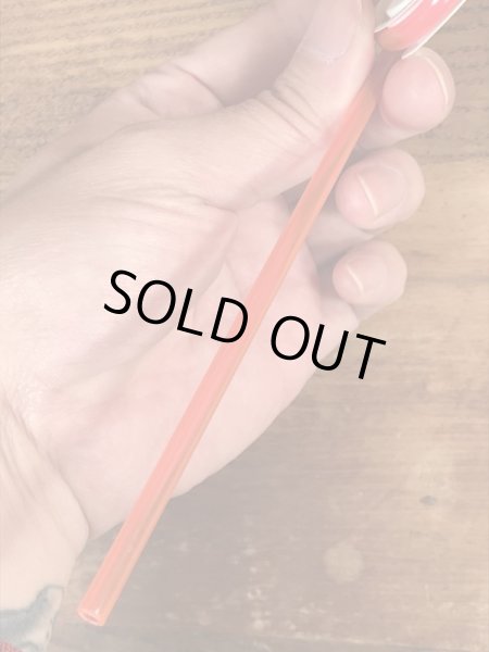 スモーキーザベア　ヴィンテージ　ストロー　企業キャラクター　ノベルティ　90’s~