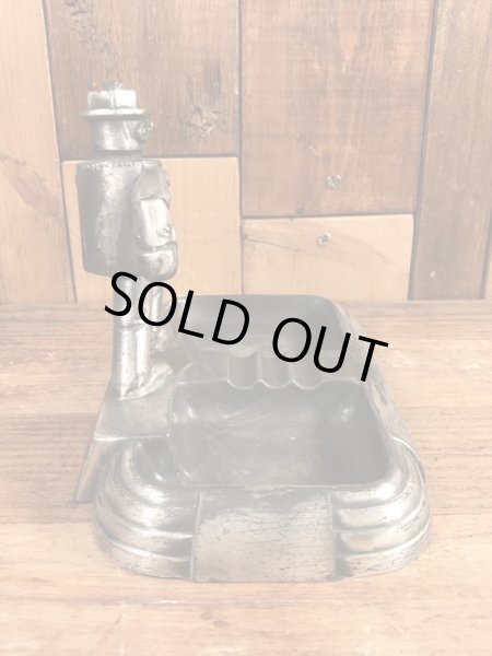 アイアンファイヤーマン　ビンテージ　アシュトレイ　アドバタイジングキャラクター　企業物　40年代