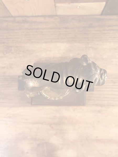 ブルドッグ　ビンテージ　トロフィー　真鍮　50年代