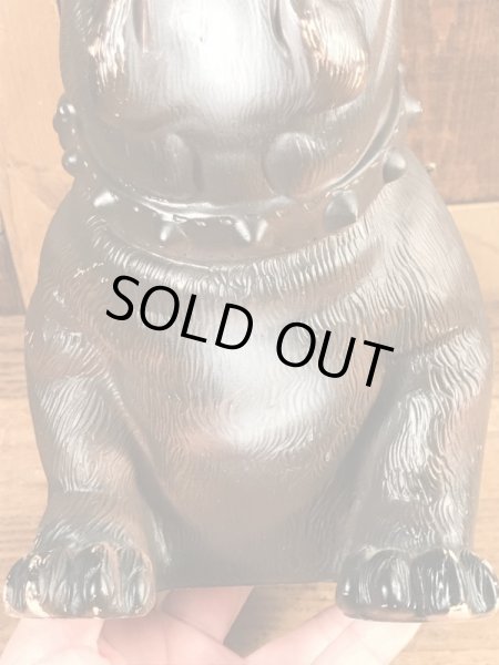 Mack Trucks　ヴィンテージ　貯金箱フィギュア　企業キャラクター　ブルドッグ　70’s