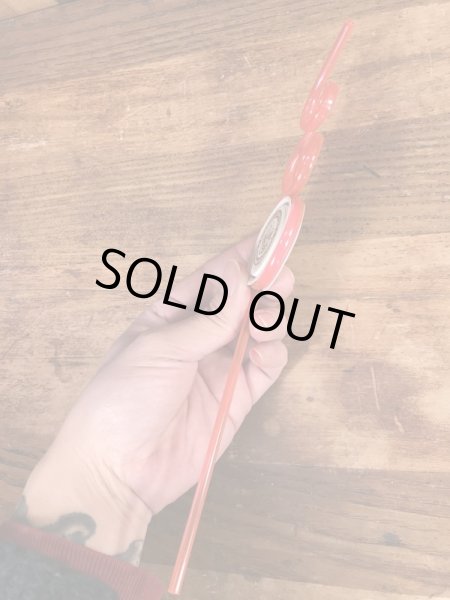 スモーキーベア　ビンテージ　ストロー　アドバタイジングキャラクター　企業物　90年代~