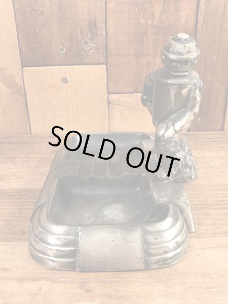 Iron Fireman　ヴィンテージ　灰皿　企業キャラクター　アドバタイジング　40’s