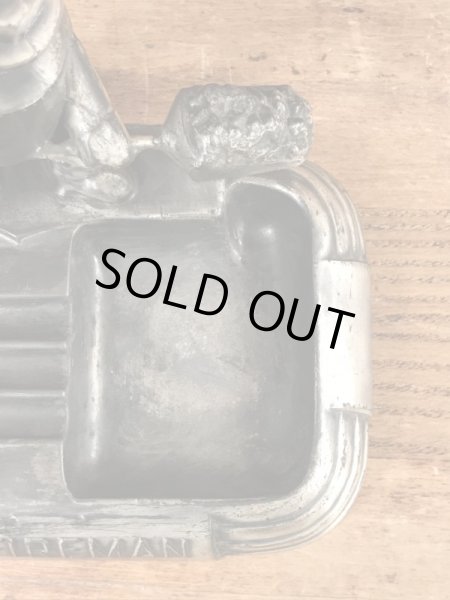 アイアンファイヤーマン　ビンテージ　アシュトレイ　アドバタイジングキャラクター　企業物　40年代