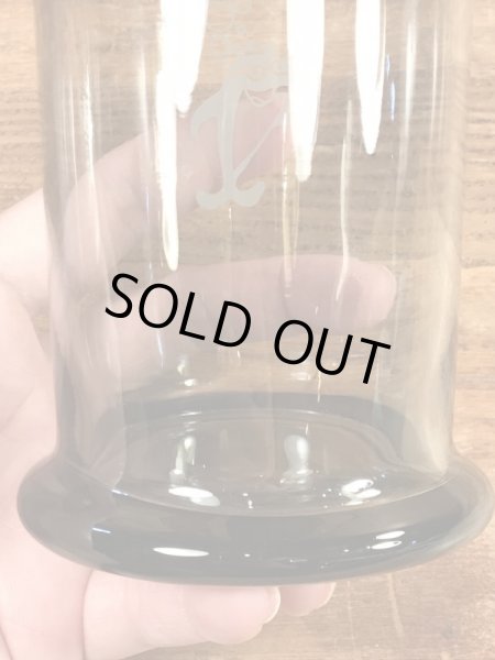 チャーリーザツナ　ヴィンテージ　ガラスコップ　企業キャラクター　ノベルティ　70’s