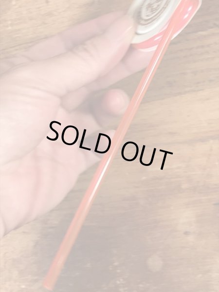 スモーキーザベア　ヴィンテージ　ストロー　企業キャラクター　ノベルティ　90’s~