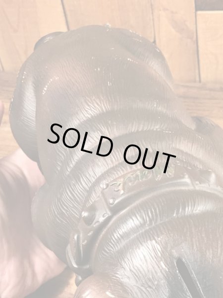 Mack Trucks　ヴィンテージ　貯金箱フィギュア　企業キャラクター　ブルドッグ　70’s