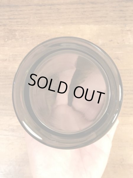 チャーリーザツナ　ヴィンテージ　ガラスコップ　企業キャラクター　ノベルティ　70’s