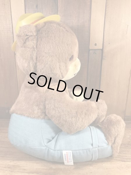 スモーキーベア　ビンテージ　プラッシュドール　アドバタイジングキャラクター　企業物　60年代