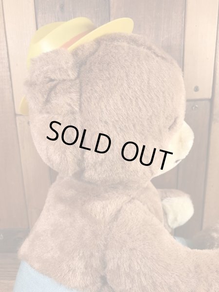 スモーキーベア　ビンテージ　プラッシュドール　アドバタイジングキャラクター　企業物　60年代