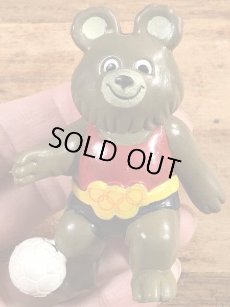 こぐまのミーシャ　ビンテージ　PVCフィギュア　オリンピック　70年代