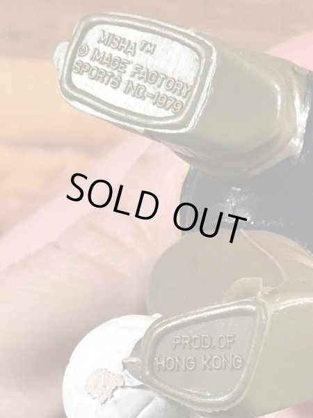 こぐまのミーシャ　ヴィンテージ　PVCフィギュア　オリンピック　サッカー　70’s