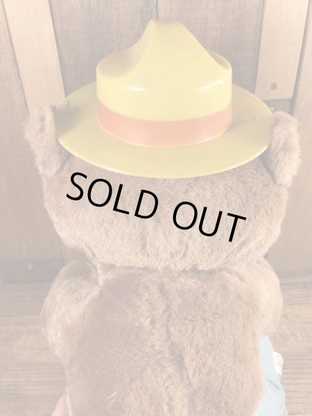 スモーキーベア　ビンテージ　プラッシュドール　アドバタイジングキャラクター　企業物　60年代