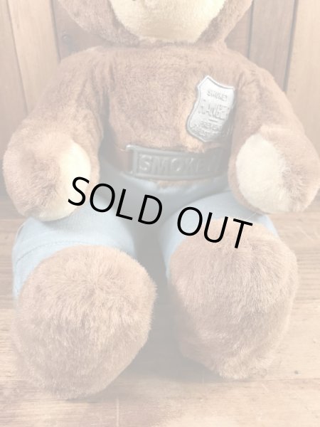 スモーキーザベア　ヴィンテージ　ぬいぐるみ　企業キャラクター　アドバタイジング　60’s