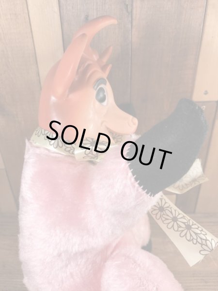 エルシー　ビンテージ　ラバーフェイスドール　アドバタイジングキャラクター　企業物　50年代