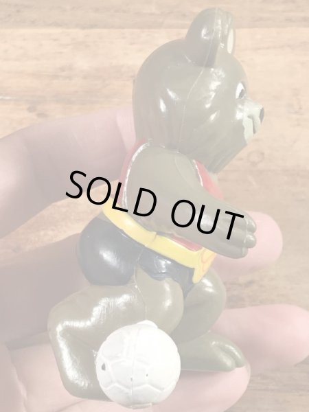 こぐまのミーシャ　ヴィンテージ　PVCフィギュア　オリンピック　サッカー　70’s