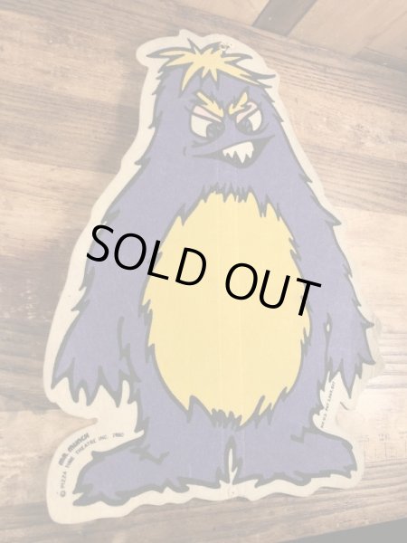 チャッキーチーズ　ビンテージ　バナー　アドバタイジングキャラクター　企業物　80年代