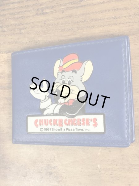 Chuck E Cheese's ヴィンテージ 財布 企業キャラクター ショービズピザ 90’s