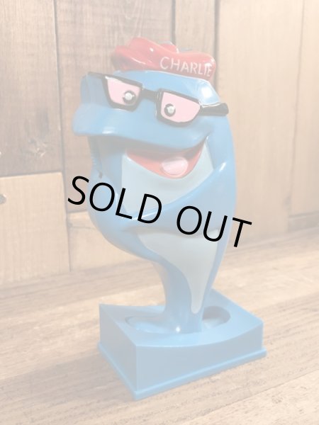 チャーリーツナ　ビンテージ　ラジオ　アドバタイジングキャラクター　企業物　70年代