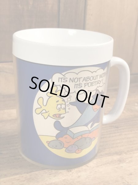 チャーリーザツナ　ビンテージ　マグカップ　アドバタイジングキャラクター　企業物　70年代