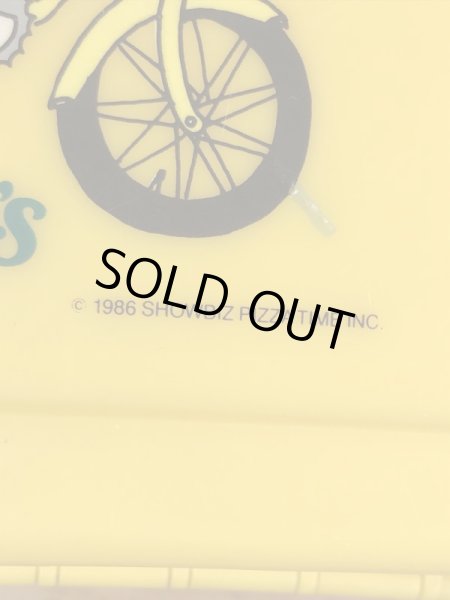 チャッキーチーズ　ビンテージ　ランチボックス　アドバタイジングキャラクター　企業物　80年代