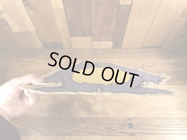 ミスターバンチ　ヴィンテージ　ペナント　企業キャラクター　チャッキーチーズ　80’s